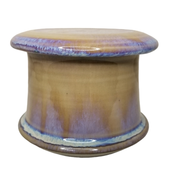 Moonlight Beurre French Butter Dish   Classic Lines Pottery French Butter Crock - Picture 3 of 13